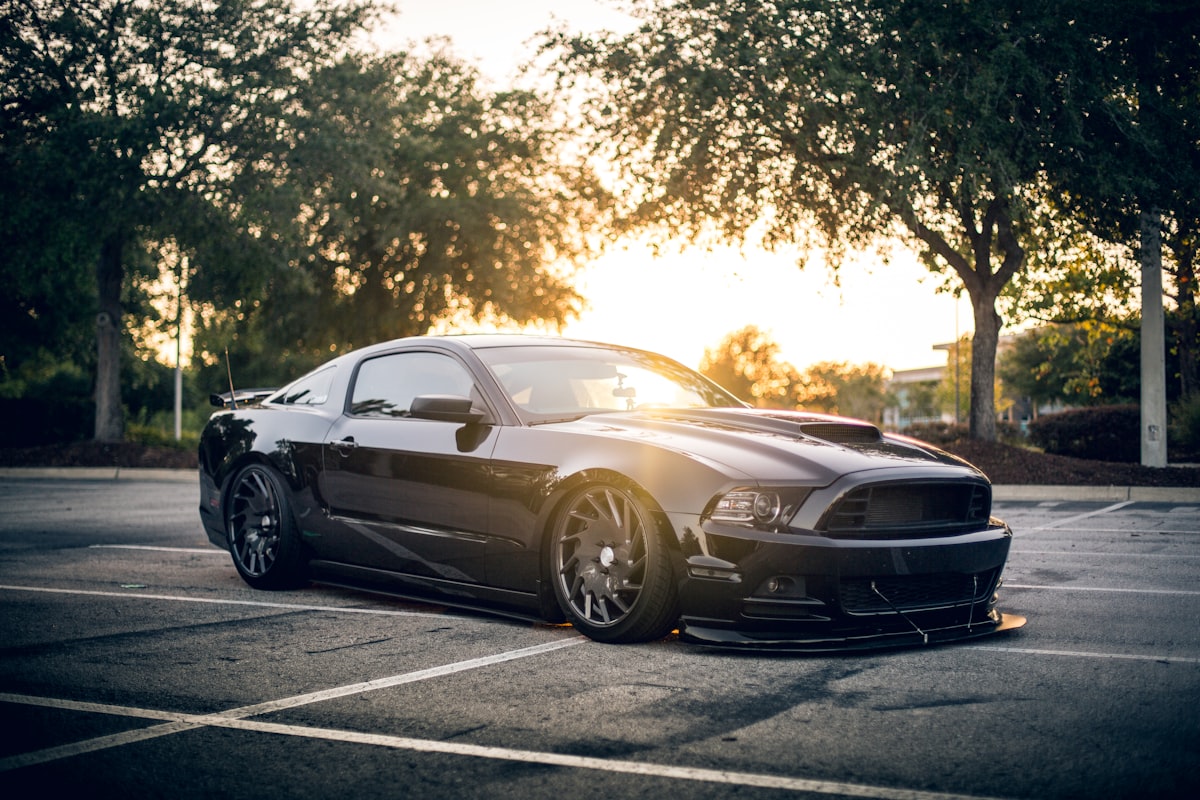Car photography composition