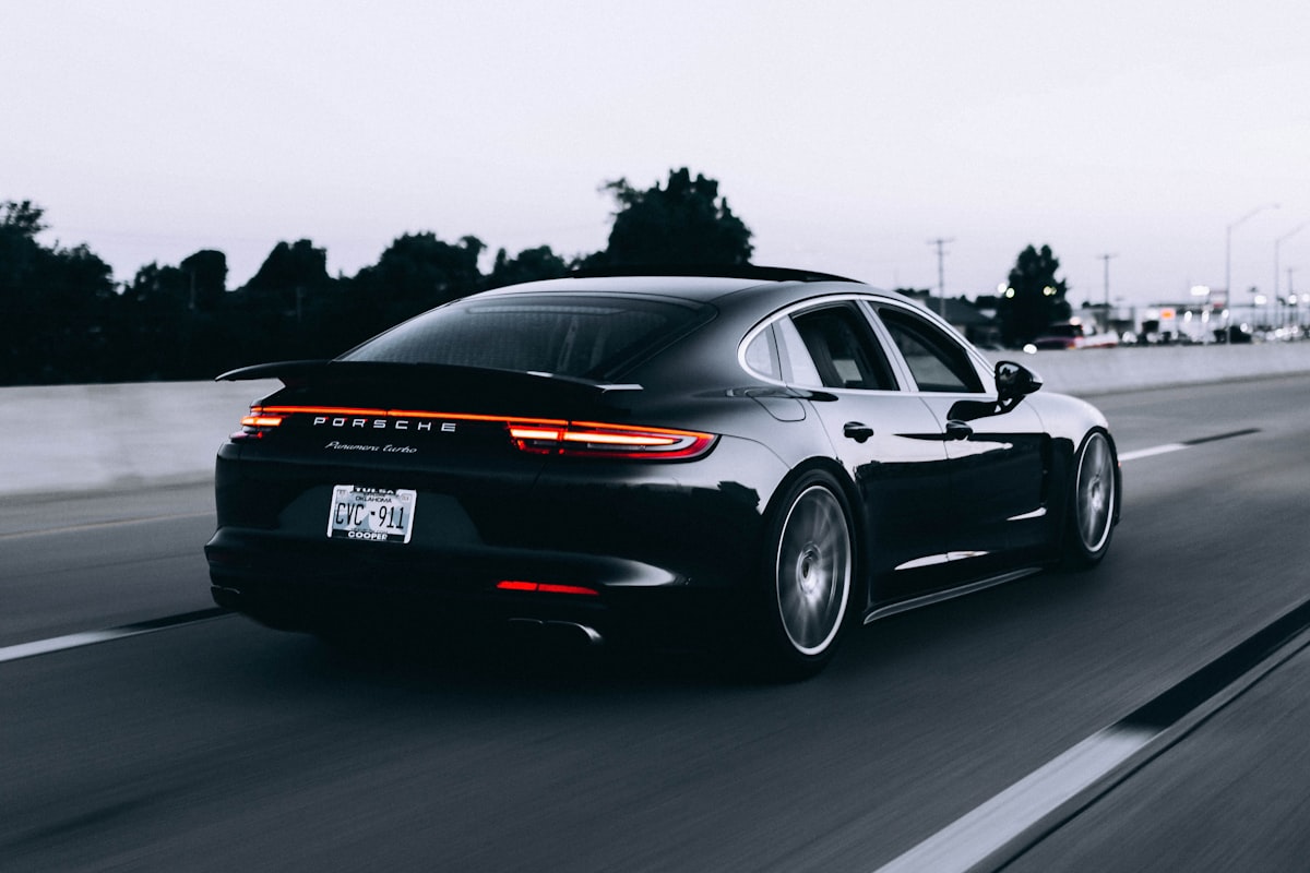 Front three-quarter car photography